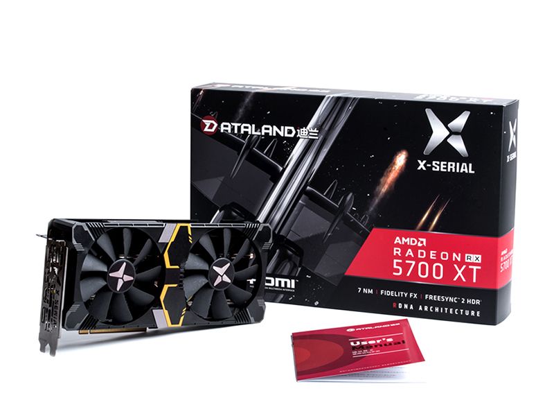 迪蘭RX 5700 XT 8G X戰將