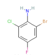 2-溴-6-氯-4-氟苯胺