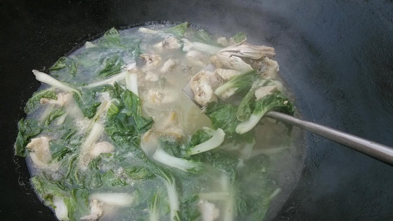 黃花魚瘦肉白菜湯