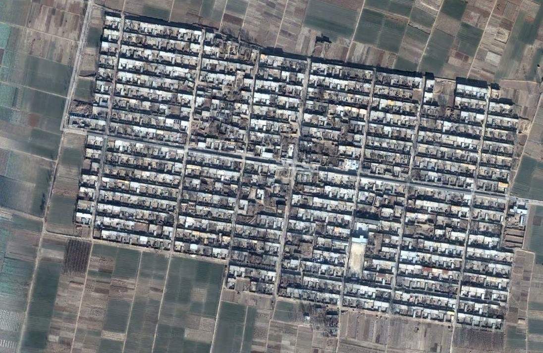 谷歌衛星地圖海市村