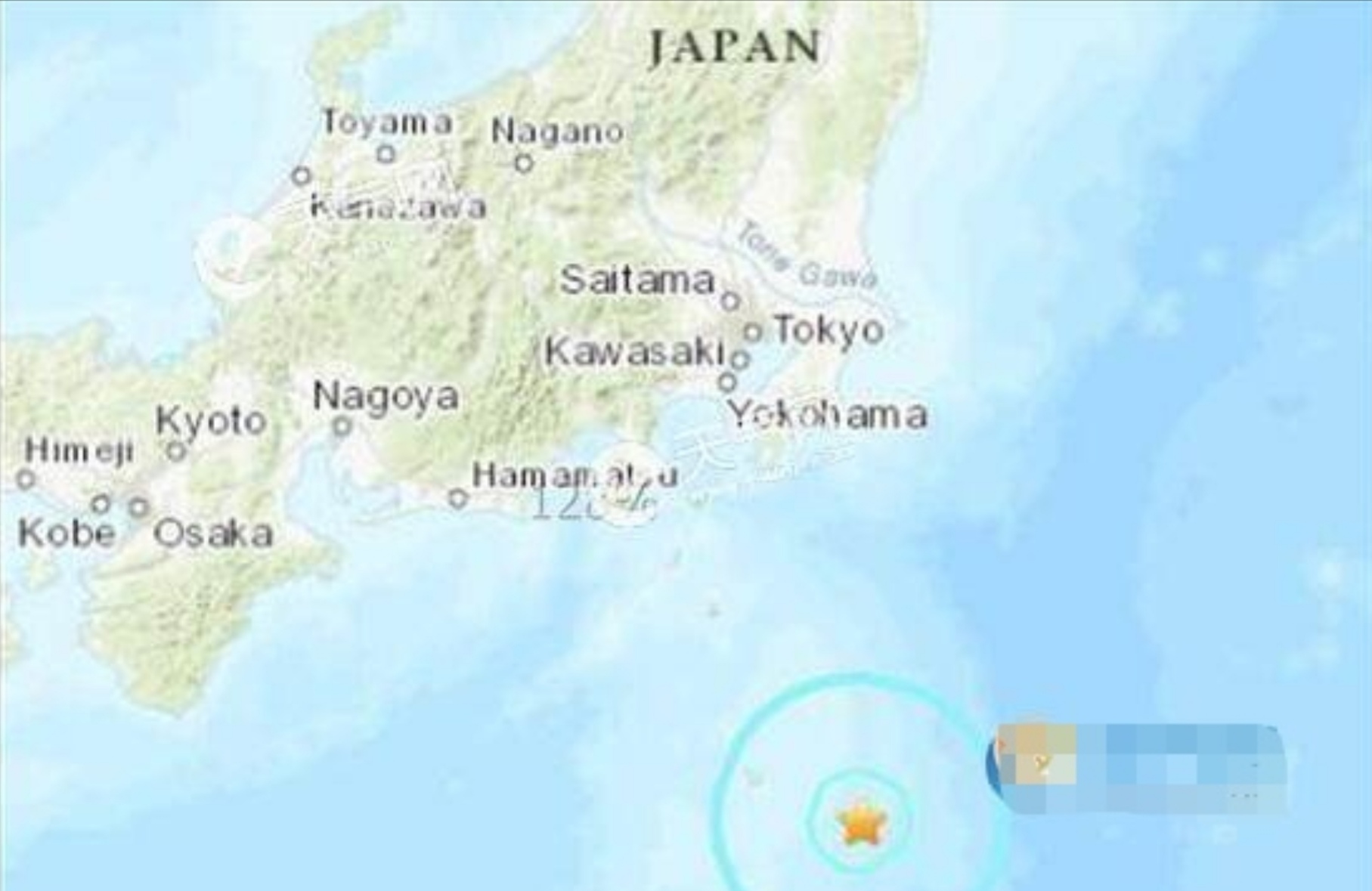 7·30日本八丈島海域地震