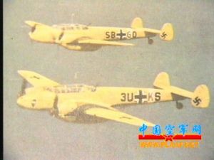 BF110“破壞者”雙發戰鬥機