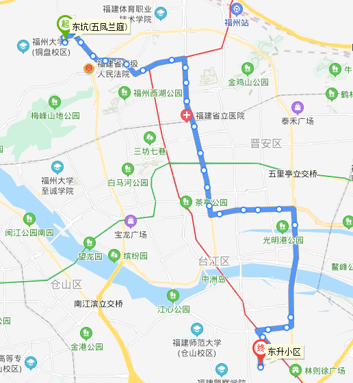 福州公交76路