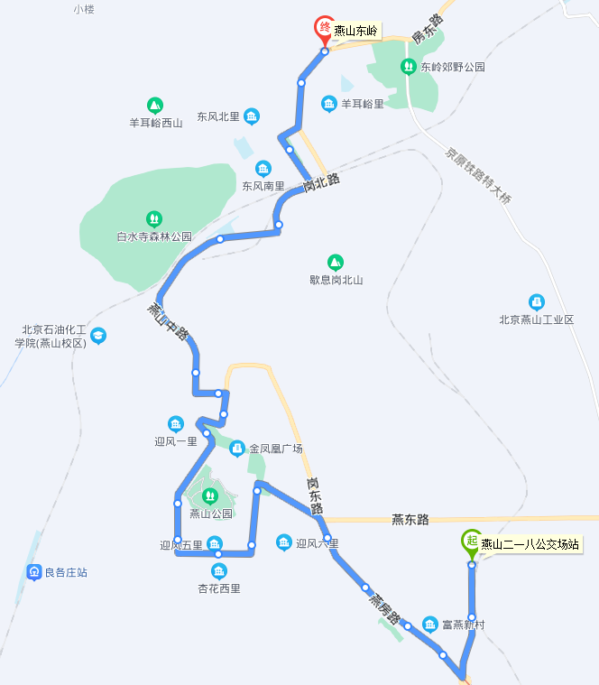 北京公交906路