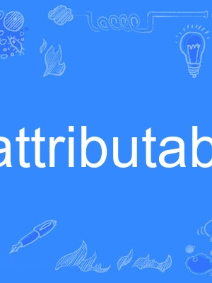 attributable