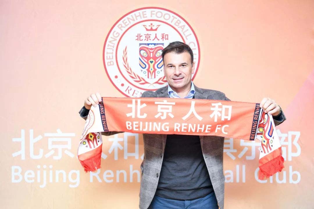2018年12月19日，北京人和足球俱樂部宣布，斯塔諾正式上任