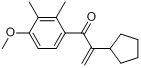 2-環戊基-1-（4-甲氧基-2,3-二甲基苯基）丙-2-烯-1-酮