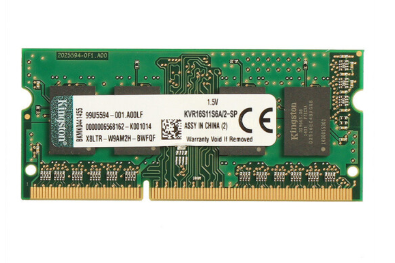 金士頓(Kingston)DDR3 1600 2GB 筆記本記憶體