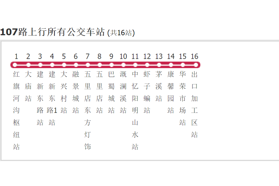 重慶公交107路