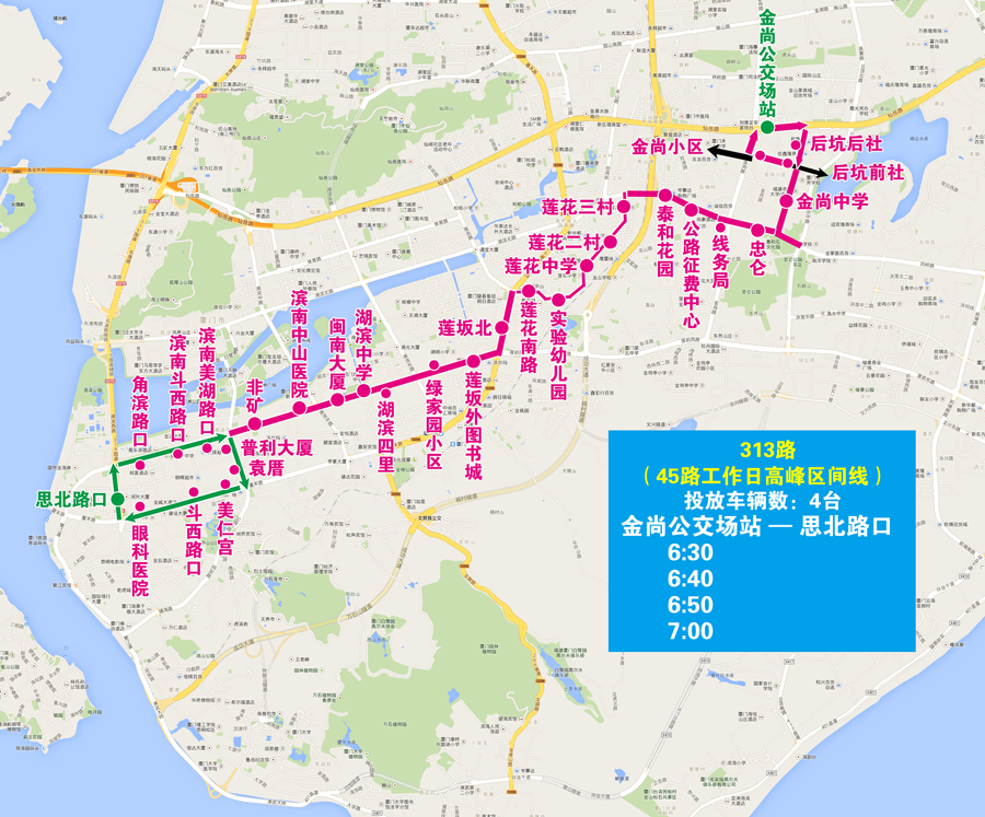 313路線路圖