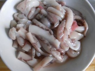 魷魚炒鹹菜