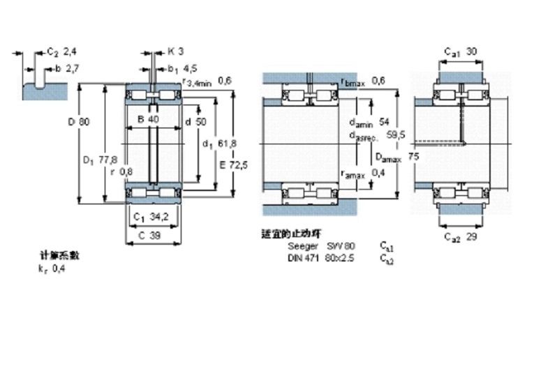 SKF NNF5010ADB-2LSV軸承