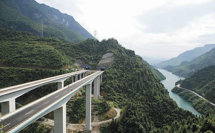 酉陽鐘渤快速通道