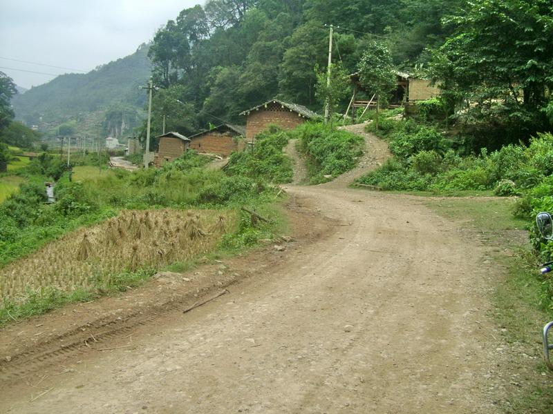 入村道路