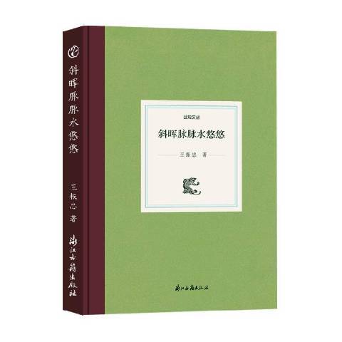 斜暉脈脈水悠悠(2020年浙江古籍出版社出版的圖書)