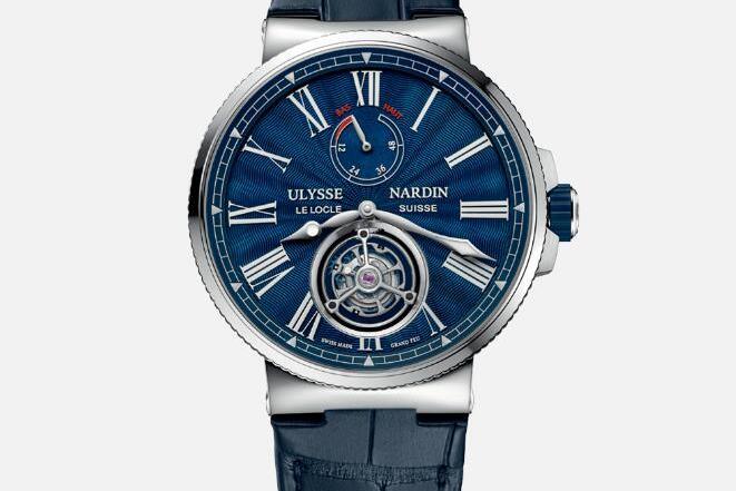 Marine Tourbillon 43mm 航海系列大明火琺瑯陀飛輪腕錶