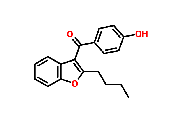 2-丁基-3-（4-羥基苯甲醯基）苯並呋喃