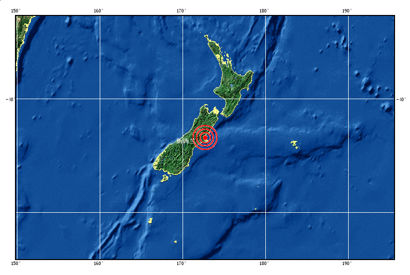 紐西蘭南島地震