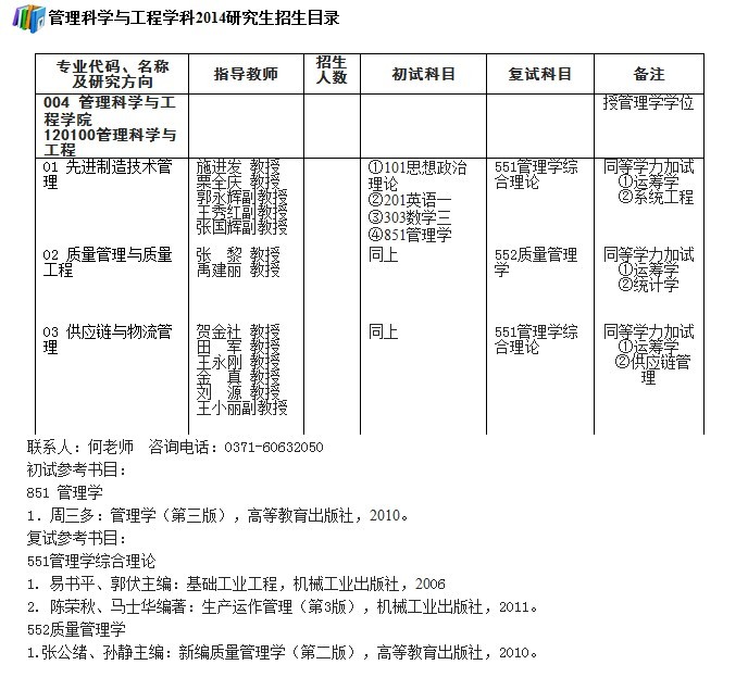 鄭州航空工業管理學院管理工程學院