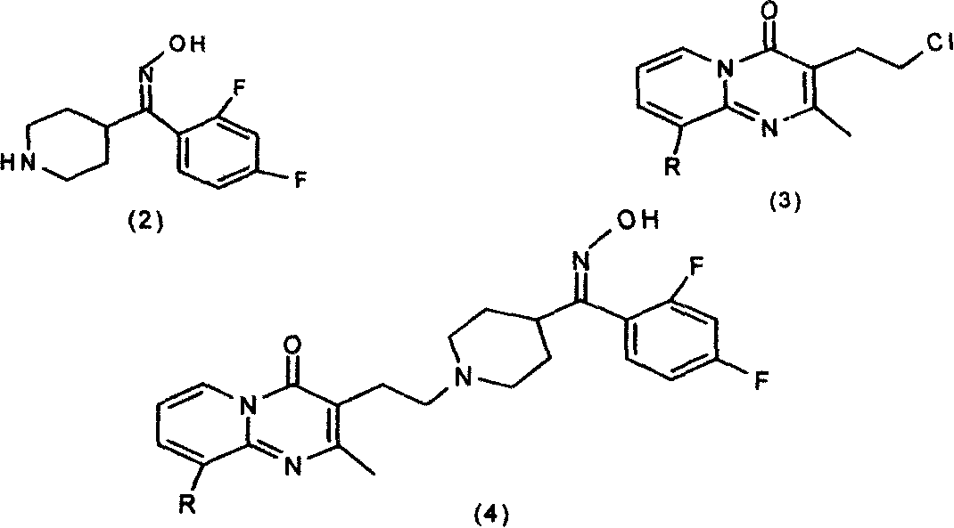 製備苯並異噁唑衍生物的方法及其中間體