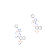 二[4-[（4,5-二氫-3-甲基-5-氧代-1-苯基-1H-吡唑-4-基）偶氮]3-羥基-1-萘磺酸根合(3-)]酸(3-)三鈉