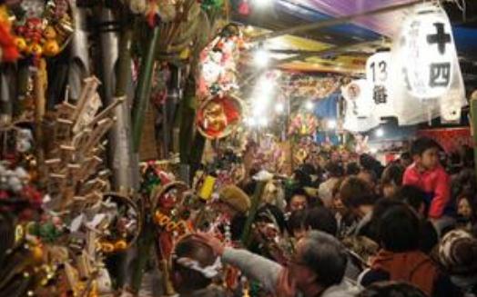 花園神社酉市