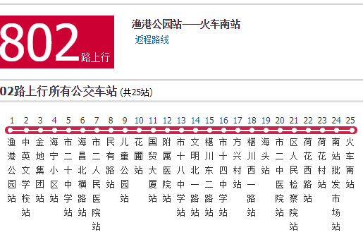 湛江公交802路