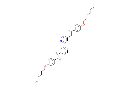 4,4\x27-二[2-（4-己氧基苯基）乙烯基]-2,2\x27-聯吡啶