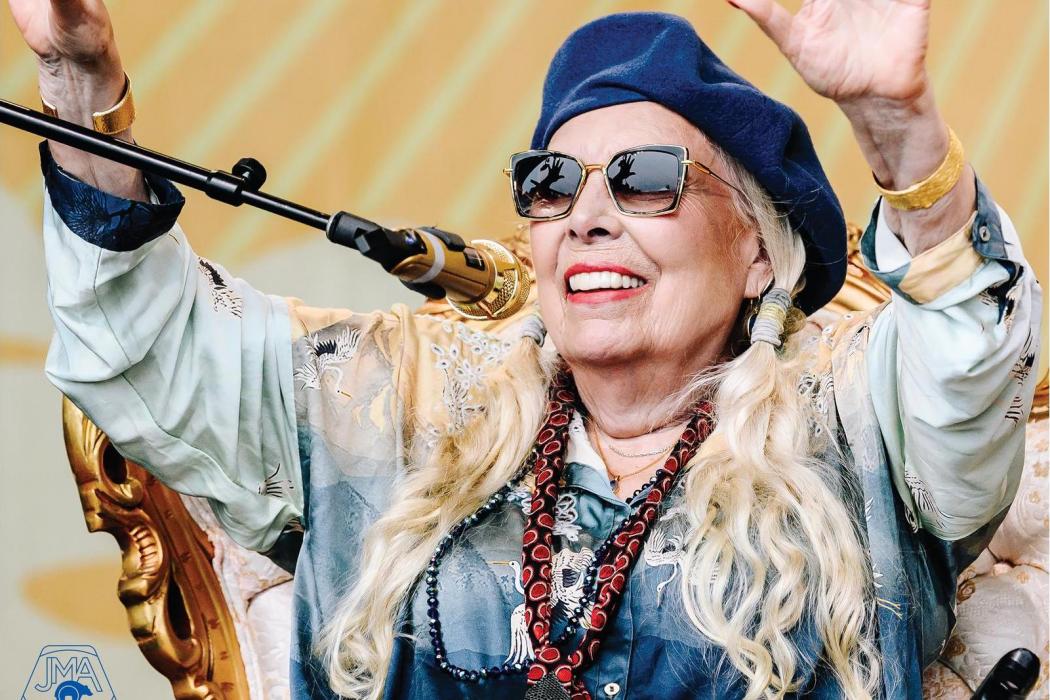 Joni Mitchell at Newport