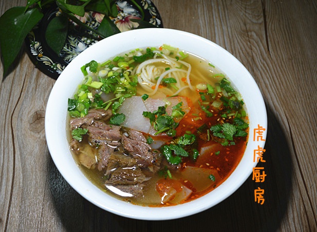 家常版蘭州牛肉麵