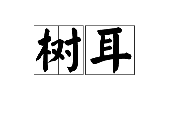 樹耳(漢語詞語)