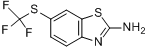 2-氨基-6-三氟甲硫基苯並噻唑