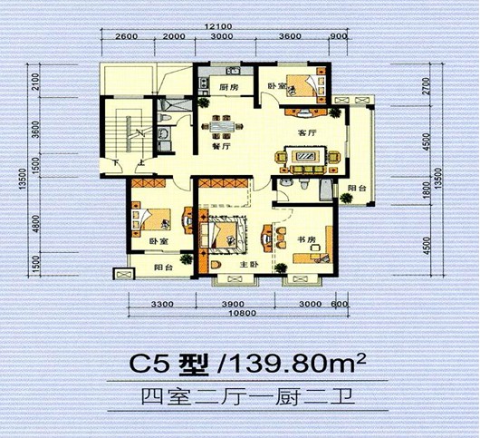 集美·岸上藍山戶型圖