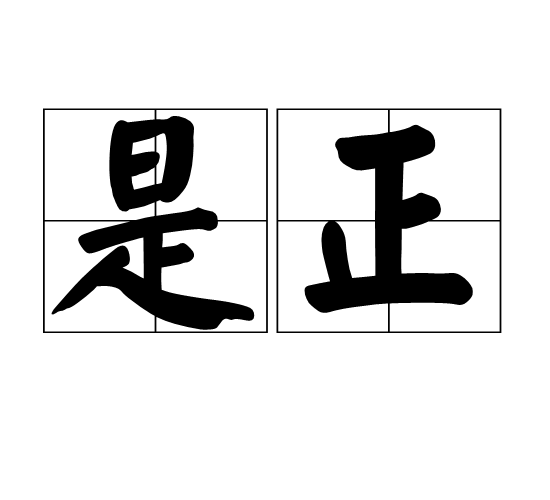 是正