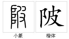 “陂”字的字源演變