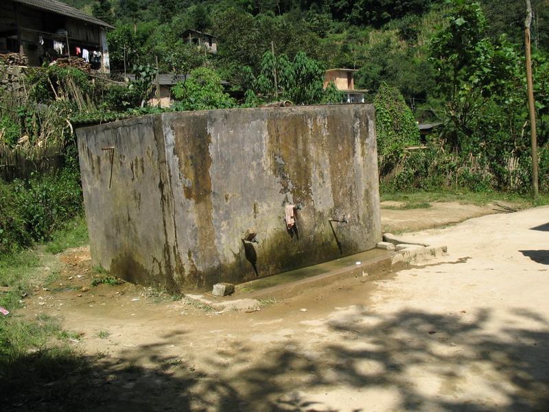 白馬河村-水池