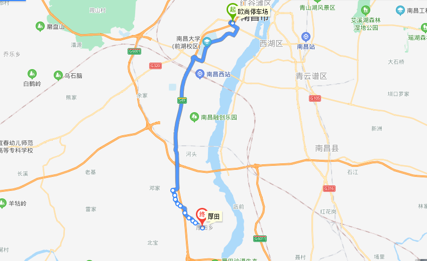 南昌公交121路