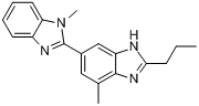 2-正丙基-4-甲基-6-（1\x27-甲基苯並咪唑-2-基）苯並咪唑