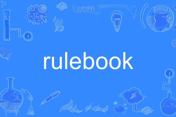 rulebook