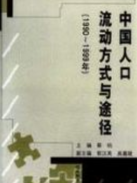 中國人口流動方式與途徑（1990-1999年）