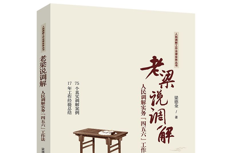 老梁說調解：人民調解實務“四五六”工作法