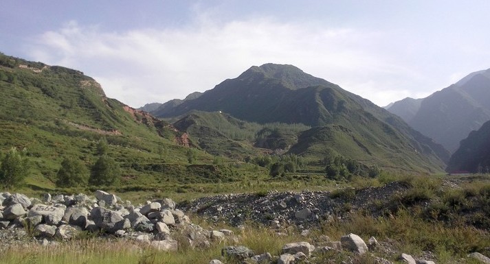 黑大山大墩峽一帶山峰