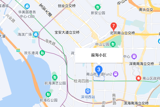 前海綠洲中央公園小區