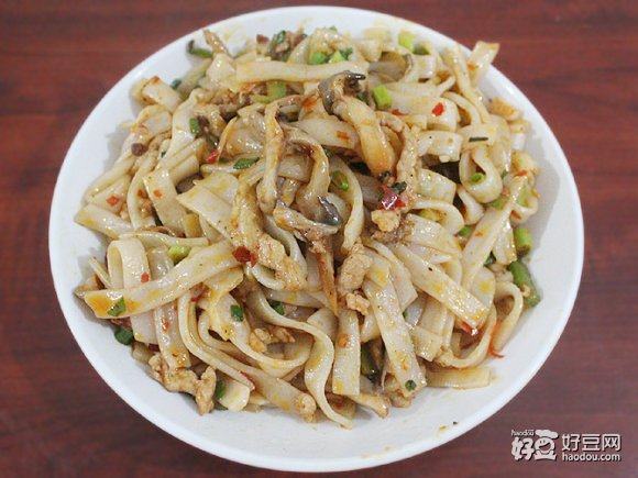 榨菜肉絲炒粉