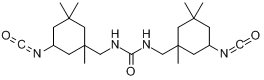 N,N-雙[（5-異氰酸基-1,3,3-三甲基環己基）甲基]脲