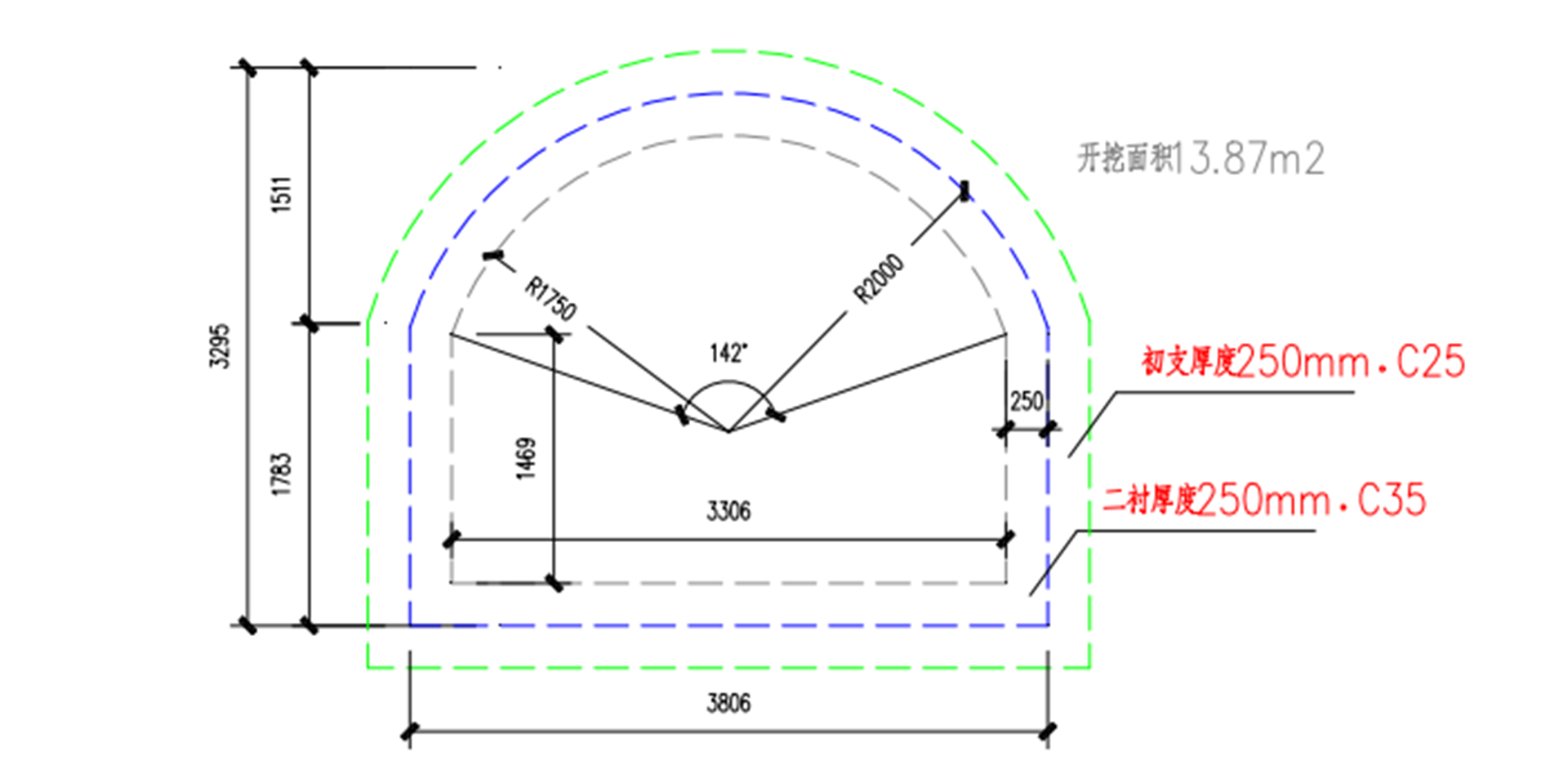 φ4310土壓平衡盾構機分體始發掘進施工工法