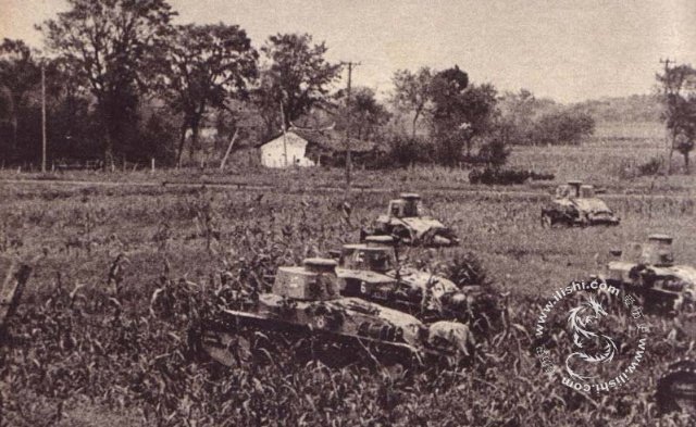 隨棗會戰日軍鐵甲車