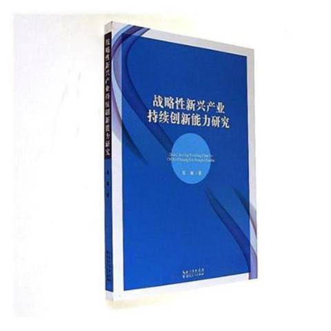 戰略性新興產業持續創新能力研究