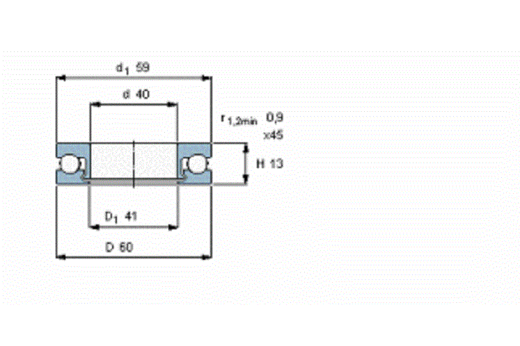 SKF 51108V/HR11Q1軸承