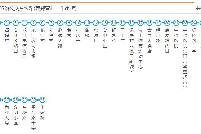 漢中公交805路